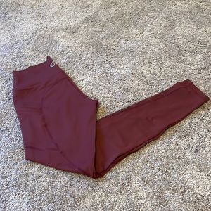 Curves and Combat Boots Leggings, Size Medium